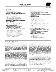 SST49LF080A-33-4C-NH datasheet pdf Silicon Storage Technology