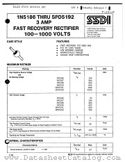 1N5188 datasheet pdf Solid State Devices Inc