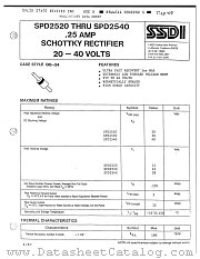SDR806 datasheet pdf Solid State Devices Inc