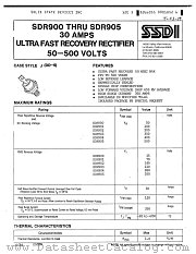SDR943_61 datasheet pdf Solid State Devices Inc