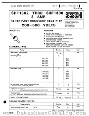 SHF1302 datasheet pdf Solid State Devices Inc
