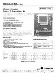 DVM1815Z-A0 datasheet pdf SOLOMON SYSTECH
