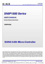 SN8P1808Q datasheet pdf SONiX Technology Company