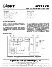 SPT1175ACU datasheet pdf SPT Signal Processing Technologies