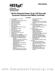 LPC47U332 datasheet pdf Standard Microsystems