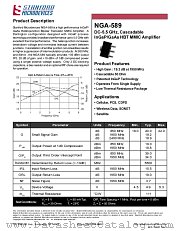 NGA-589 datasheet pdf Stanford Microdevices