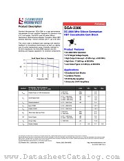 SGA-2386 datasheet pdf Stanford Microdevices