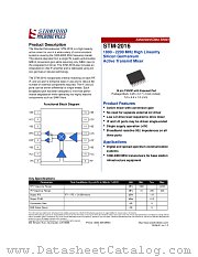 STM-2016 datasheet pdf Stanford Microdevices