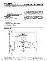 SMS2916PA datasheet pdf SUMMIT Microelectronics