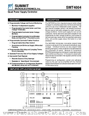 SMT4004F datasheet pdf SUMMIT Microelectronics