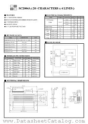SC2004A datasheet pdf SUNLIKE