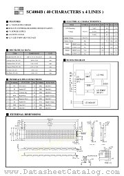 SC4004B datasheet pdf SUNLIKE