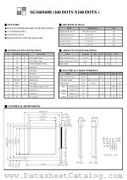 SG160160B datasheet pdf SUNLIKE