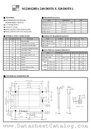 SG240128D datasheet pdf SUNLIKE