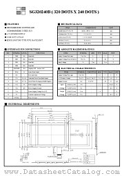 SG320240B datasheet pdf SUNLIKE
