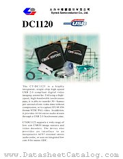 DC1120 datasheet pdf Syntek Semiconductor
