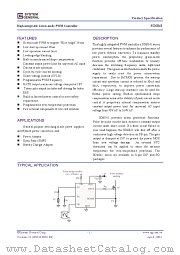 SG6841SZ datasheet pdf System General (SG)