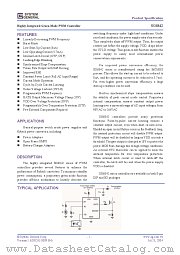 SG6842BCVD datasheet pdf System General (SG)