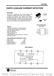SL7101D datasheet pdf System Logic Semiconductor