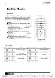 SL75232N datasheet pdf System Logic Semiconductor