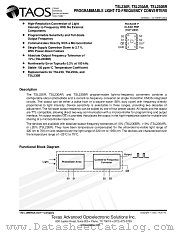 TSL230BRP datasheet pdf TAOS
