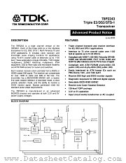 78P7200 datasheet pdf TDK Semiconductor