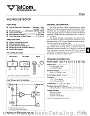 TC54VC2101EMB datasheet pdf TelCom Semiconductor