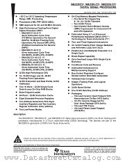 SM320C31HFGM33 datasheet pdf Texas Instruments