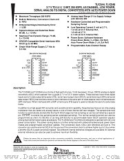 TLV2544EVM datasheet pdf Texas Instruments