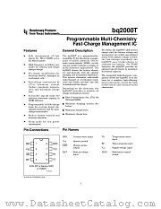BQ2000TSN-B4 datasheet pdf Texas Instruments