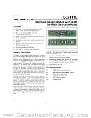 BQ2111LB-KT datasheet pdf Texas Instruments