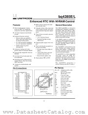 BQ4285EQ-N datasheet pdf Texas Instruments