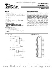 CY74FCT162373CTPAC datasheet pdf Texas Instruments