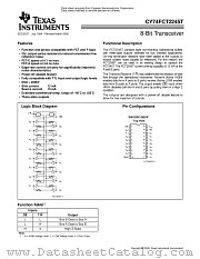 CY74FCT2245TQC datasheet pdf Texas Instruments
