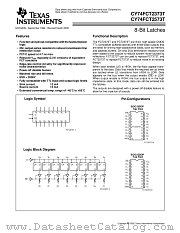 CY74FCT2573CTQC datasheet pdf Texas Instruments