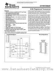 CY74FCT2652ATQC datasheet pdf Texas Instruments