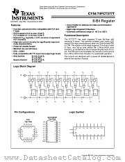 CY74FCT377TQC datasheet pdf Texas Instruments