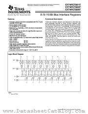 CY74FCT821ATQC datasheet pdf Texas Instruments
