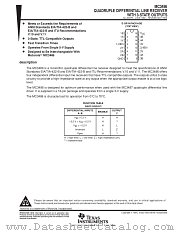 MC3486NS datasheet pdf Texas Instruments