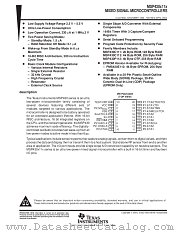 MSP-EVK430X110 datasheet pdf Texas Instruments
