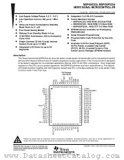 MSP-EVK430X320 datasheet pdf Texas Instruments