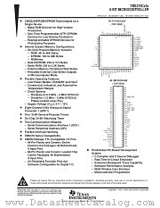 TMS370C156AFNT datasheet pdf Texas Instruments