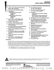 SM320C30TBM33 datasheet pdf Texas Instruments