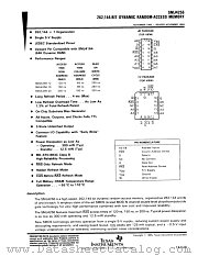 SMJ4256-12JD datasheet pdf Texas Instruments