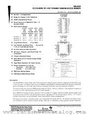 SMJ4464-20 datasheet pdf Texas Instruments