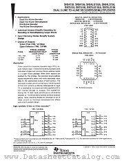 SN54155W datasheet pdf Texas Instruments