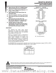 SN54ABT126J datasheet pdf Texas Instruments