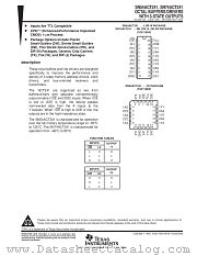 SN54ACT241FK datasheet pdf Texas Instruments