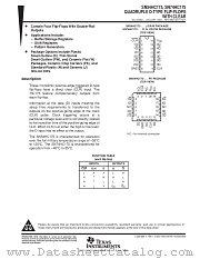 SN74HC175APWR datasheet pdf Texas Instruments