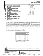 SN75124NS datasheet pdf Texas Instruments